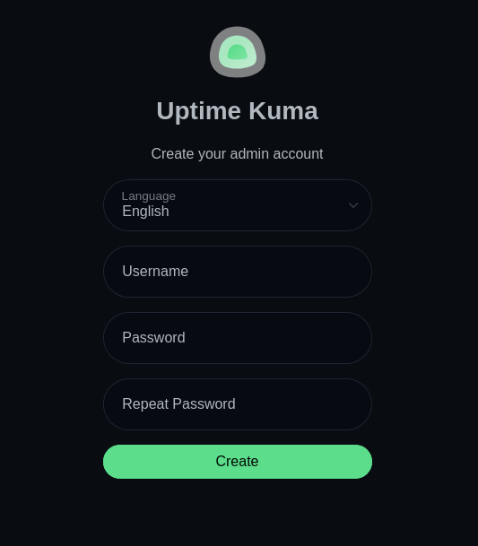 uptime kuma deployed